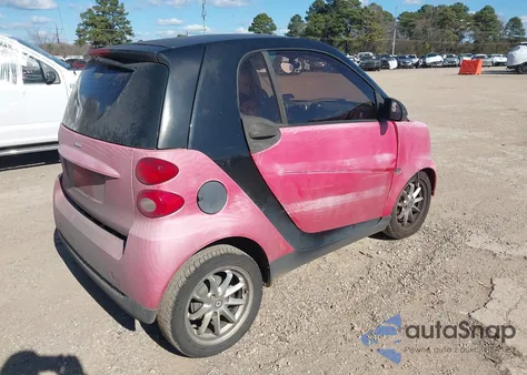 2009 Smart Fortwo from USA, damaged, VIN WMEEJ31X79K257188